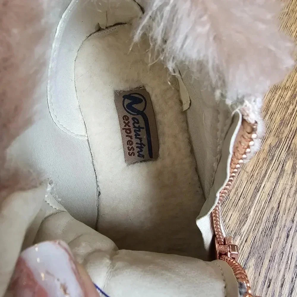 Naturino Express girls booties size 11